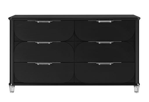 LANDO BLACK DRESSER - Home Furniture And More (Brentwood, MD)