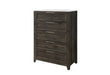 MARIAH DARK BROWN CHEST - Home Furniture And More (Brentwood, MD)
