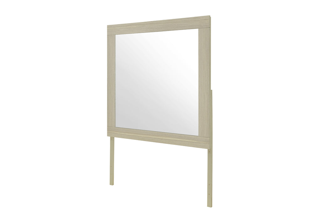 EMMA NATURAL/WHITE MIRROR - Home Furniture And More (Brentwood, MD)