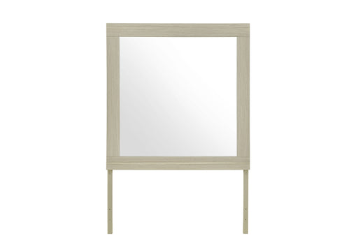 EMMA NATURAL/WHITE MIRROR - Home Furniture And More (Brentwood, MD)