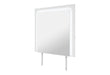 NAOMI SILVER MARBLE MIRROR WITH LED - Home Furniture And More (Brentwood, MD)