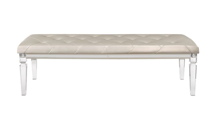 PARIS CHAMPAGNE BEDROOM ACCESSORY - Home Furniture And More (Brentwood, MD)
