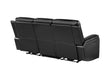 U8880 BLACK LEATHER POWER RECLINING SOFA - Home Furniture And More (Brentwood, MD)