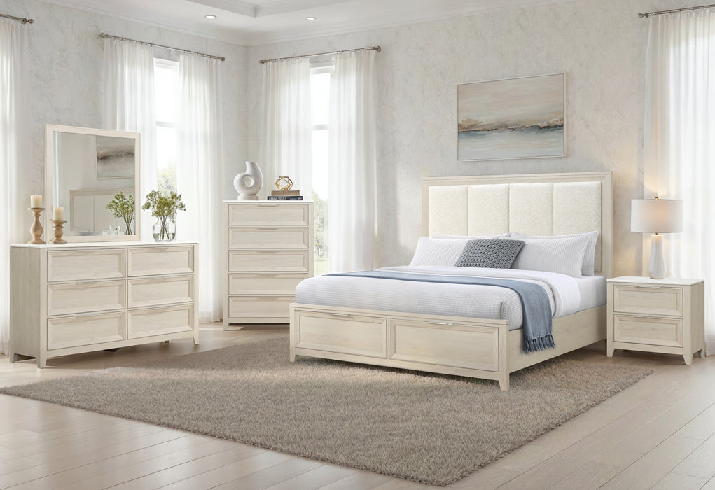 MARIAH BEIGE CHEST - Home Furniture And More (Brentwood, MD)