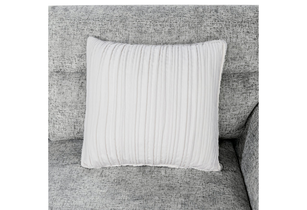 U9401 NICKEL SOFA BED SECTIONAL WITH 3 PILLOWS - Home Furniture And More (Brentwood, MD)