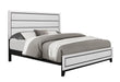 KATE WHITE KING BED, DRESSER, MIRROR AND NIGHTSTAND - Home Furniture And More (Brentwood, MD)