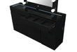 ELLA BLACK VANITY WITH SPEAKER - Home Furniture And More (Brentwood, MD)