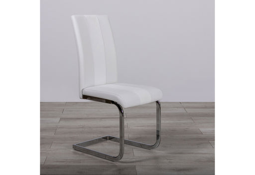 D915 WHITE DINING CHAIR - Home Furniture And More (Brentwood, MD)