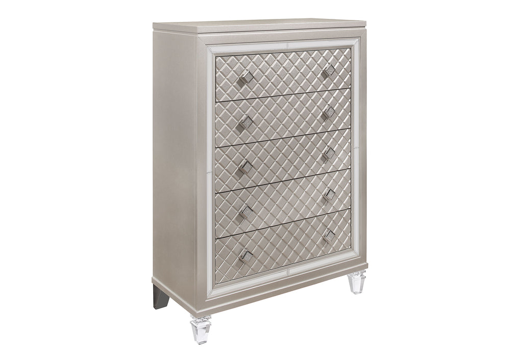 PARIS CHAMPAGNE CHEST - Home Furniture And More (Brentwood, MD)