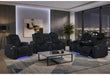 U8000 Pwr Rec Sofa/Pwr Console Rec Loveseat with PHR