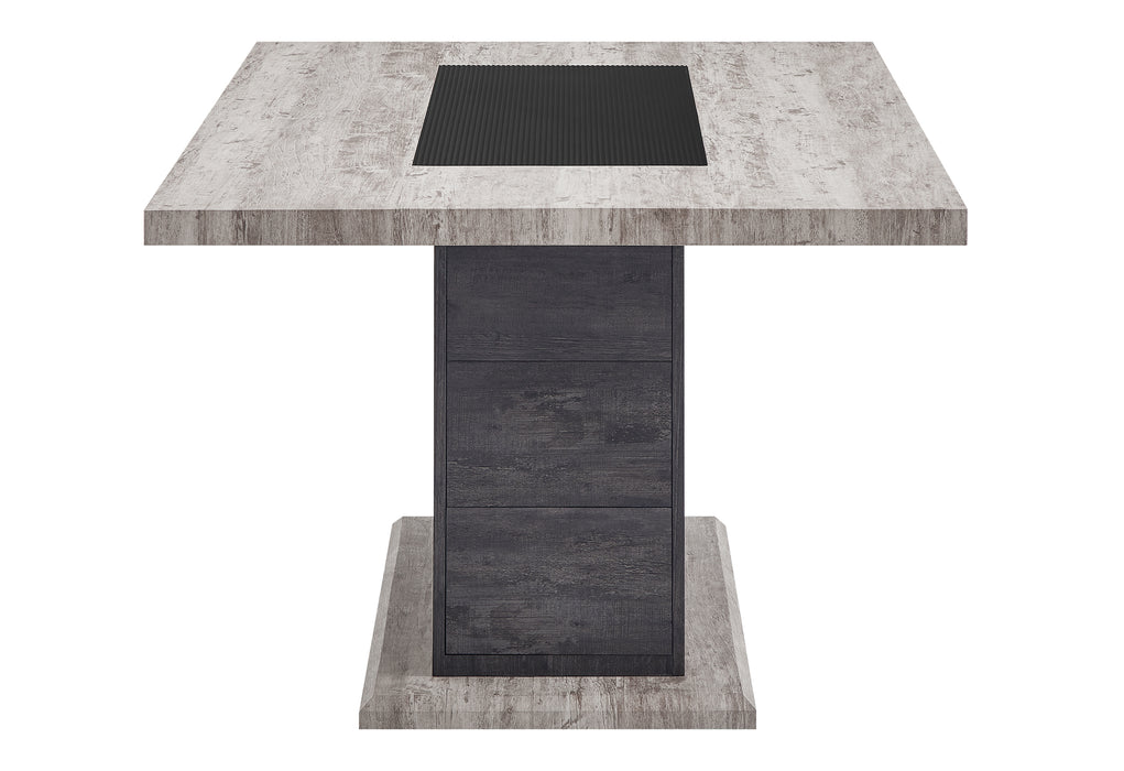 D8030 DINING TABLE WITH STORAGE DRAWERS AND STORAGE DOOR - Home Furniture And More (Brentwood, MD)