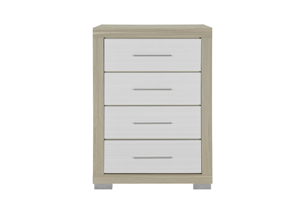 EMMA NATURAL/WHITE CHEST - Home Furniture And More (Brentwood, MD)