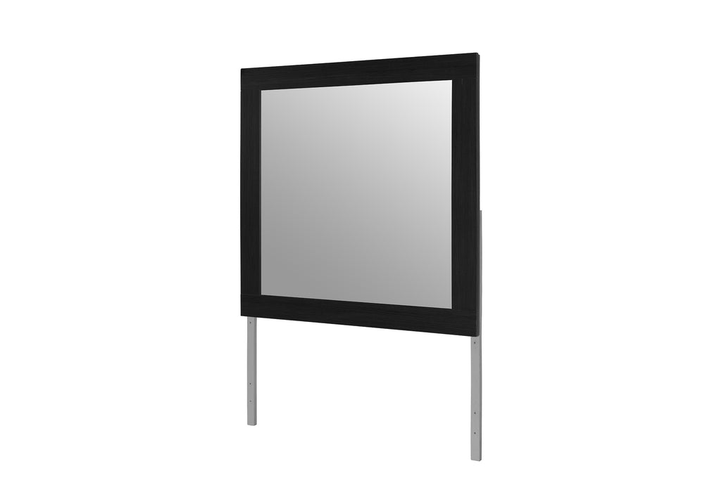 EMMA BLACK/GREY MIRROR - Home Furniture And More (Brentwood, MD)