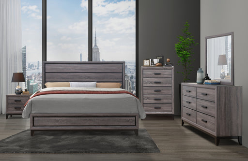 KATE GREY QUEEN BED GROUP - Home Furniture And More (Brentwood, MD)