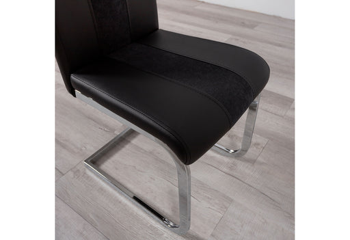 D915 BLACK DINING CHAIR - Home Furniture And More (Brentwood, MD)