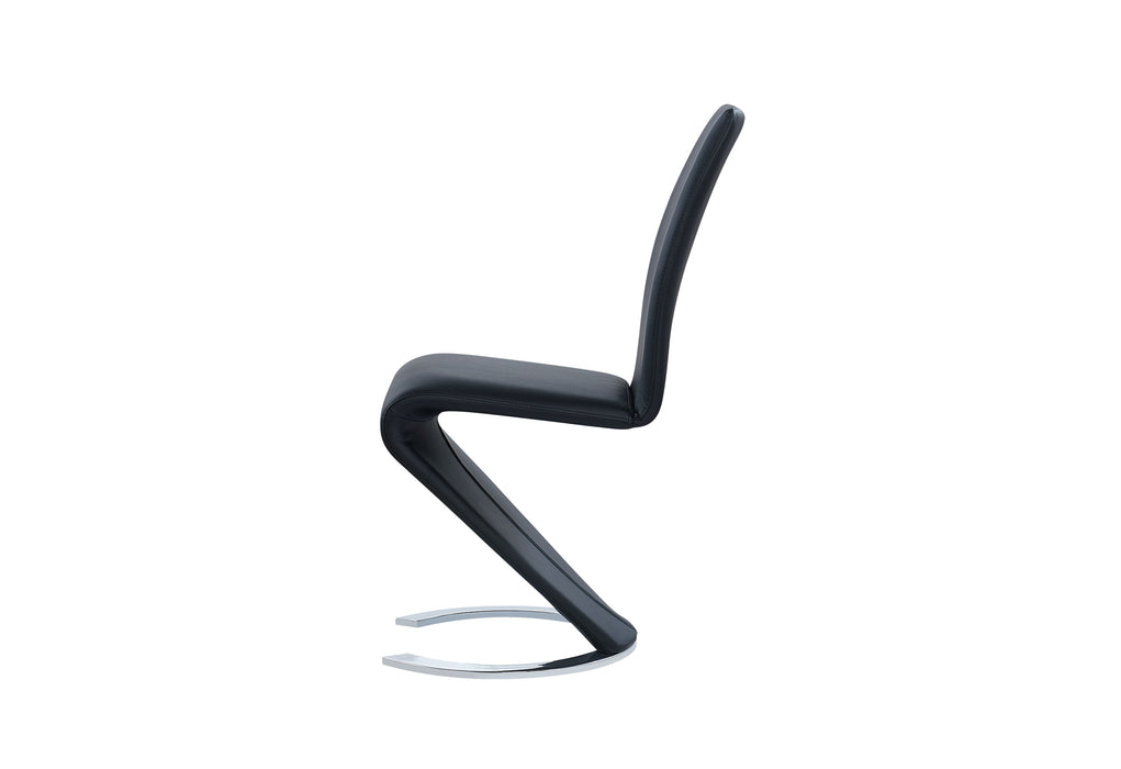 D9002 BLACK DINING CHAIR - Home Furniture And More (Brentwood, MD)