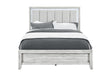 ELSIE GREY QUEEN BED WITH LED - Home Furniture And More (Brentwood, MD)