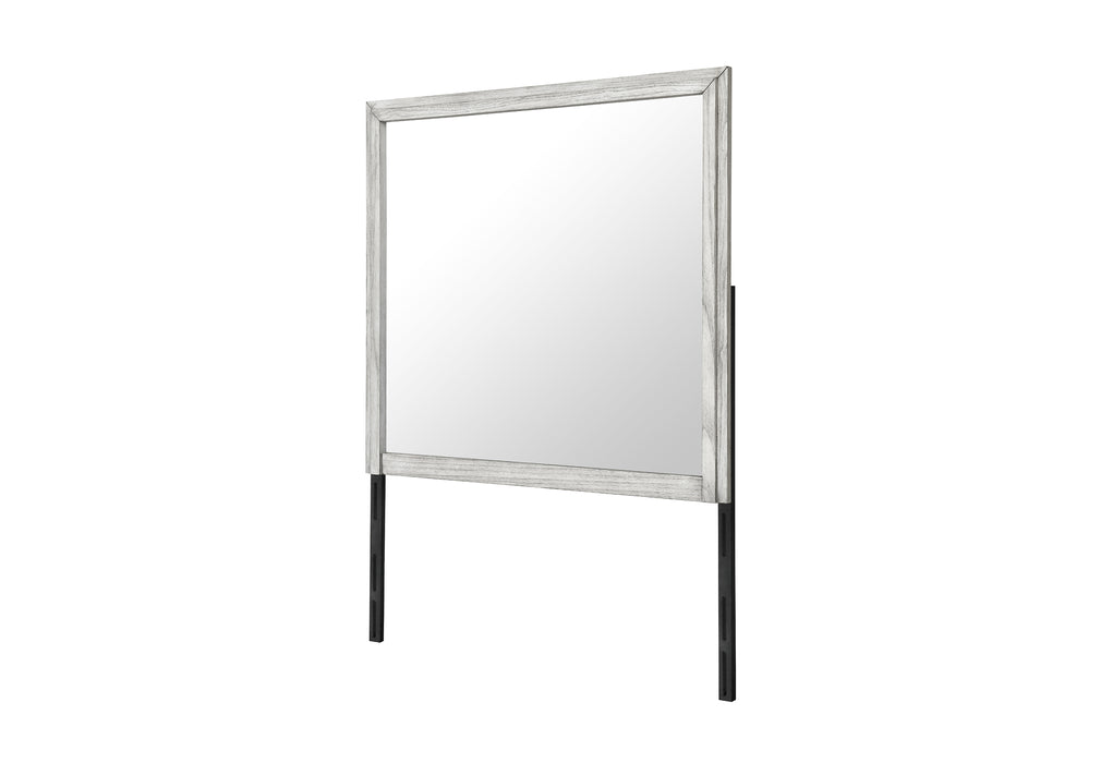 ELSIE GREY MIRROR - Home Furniture And More (Brentwood, MD)