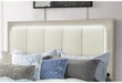 EMMA NATURAL/WHITE FULL BED GROUP - Home Furniture And More (Brentwood, MD)