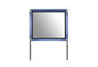 LANDO BLACK MIRROR WITH LED - Home Furniture And More (Brentwood, MD)