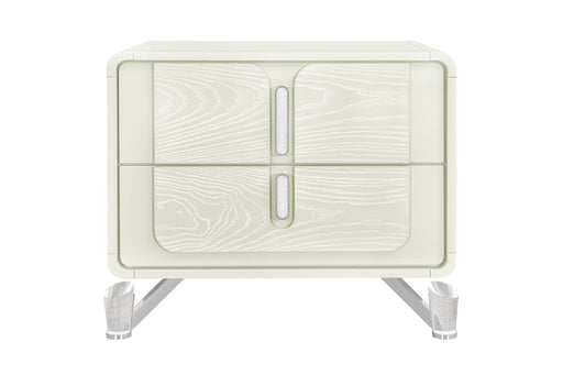 LYRA BEIGE NIGHTSTAND WITH USB - Home Furniture And More (Brentwood, MD)