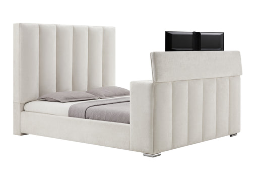 SERENITY/EMMA CREMA QUEEN BED GROUP - Home Furniture And More (Brentwood, MD)