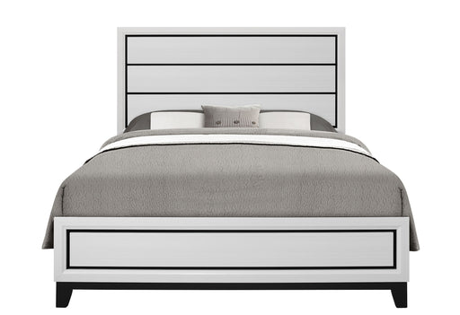 KATE WHITE QUEEN BED GROUP - Home Furniture And More (Brentwood, MD)