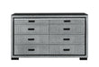 ISABELLA GREY DRESSER WITH LED - Home Furniture And More (Brentwood, MD)