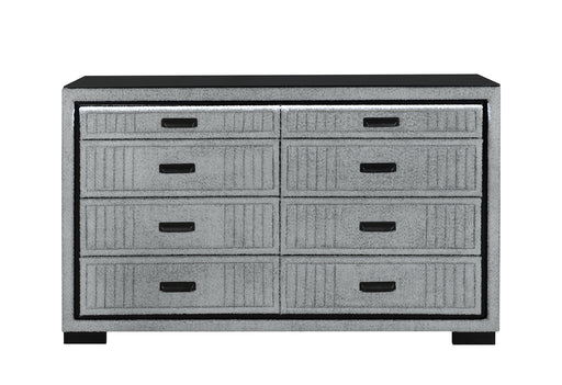 ISABELLA GREY DRESSER WITH LED - Home Furniture And More (Brentwood, MD)