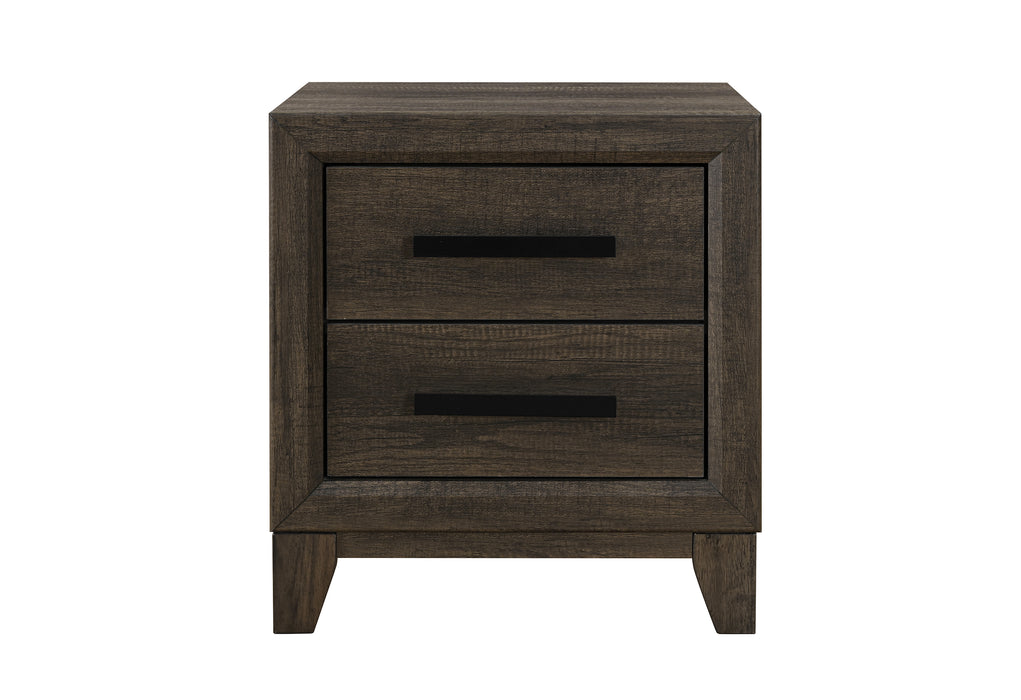 HARMONY BROWN NIGHTSTAND - Home Furniture And More (Brentwood, MD)