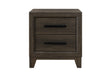 HARMONY BROWN NIGHTSTAND - Home Furniture And More (Brentwood, MD)
