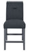 MONACO DARK GREY BAR STOOL KIT OF 2 - Home Furniture And More (Brentwood, MD)
