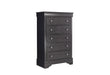 POMPEI METALLIC GREY CHEST - Home Furniture And More (Brentwood, MD)