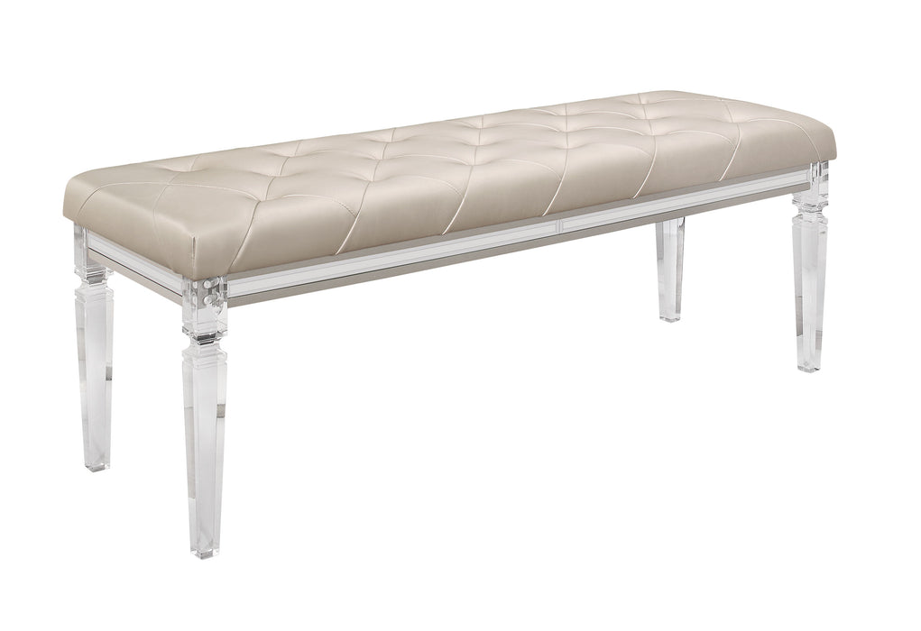 PARIS CHAMPAGNE BEDROOM ACCESSORY - Home Furniture And More (Brentwood, MD)