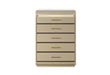 GENESIS GOLD CHEST WITH LED - Home Furniture And More (Brentwood, MD)