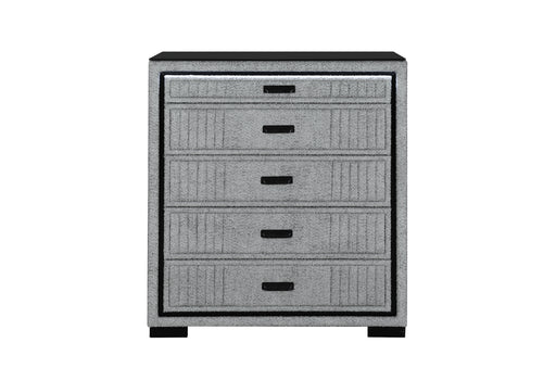 ISABELLA GREY CHEST WITH LED - Home Furniture And More (Brentwood, MD)