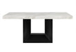 D02 DINING TABLE + 6 D03 BLACK DINING CHAIRS - Home Furniture And More (Brentwood, MD)