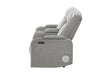 U8000 GREY PWR CONSOLE REC LOVESEAT W/PHR, LED AND SPEAKER - Home Furniture And More (Brentwood, MD)