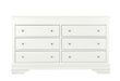 POMPEI METALLIC WHITE DRESSER - Home Furniture And More (Brentwood, MD)