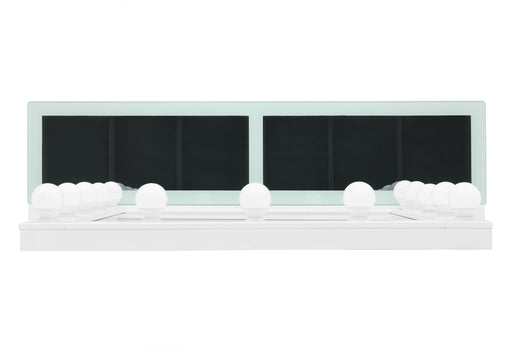 ELLA WHITE VANITY WITH SPEAKER - Home Furniture And More (Brentwood, MD)