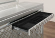 PARIS CHAMPAGNE QUEEN BED GROUP WITH LED - Home Furniture And More (Brentwood, MD)