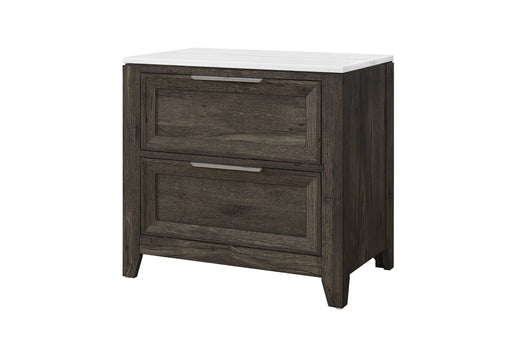 MARIAH DARK BROWN NIGHTSTAND - Home Furniture And More (Brentwood, MD)