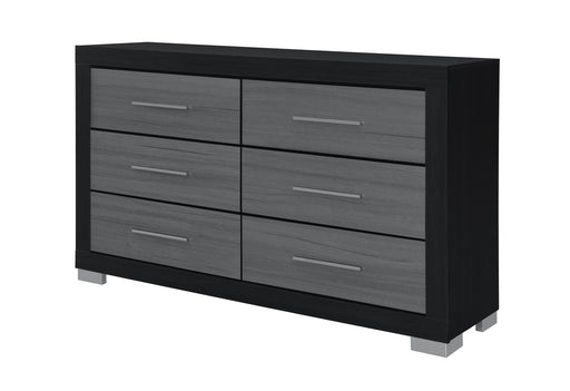 EMMA BLACK/GREY DRESSER - Home Furniture And More (Brentwood, MD)