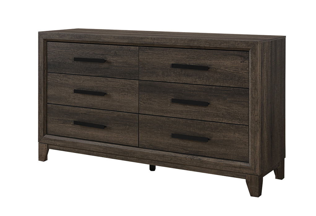 HARMONY BROWN DRESSER - Home Furniture And More (Brentwood, MD)