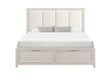 MARIAH BEIGE QUEEN BED - Home Furniture And More (Brentwood, MD)