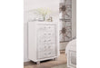 SANTORINI WHITE QUEEN BED GROUP - Home Furniture And More (Brentwood, MD)
