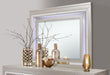 PARIS CHAMPAGNE MIRROR WITH LED - Home Furniture And More (Brentwood, MD)