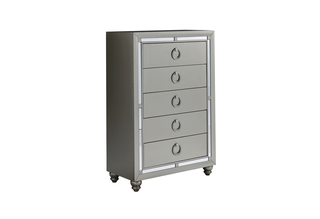 RILEY SILVER CHEST - Home Furniture And More (Brentwood, MD)
