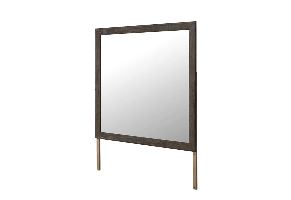 MARIAH DARK BROWN MIRROR - Home Furniture And More (Brentwood, MD)