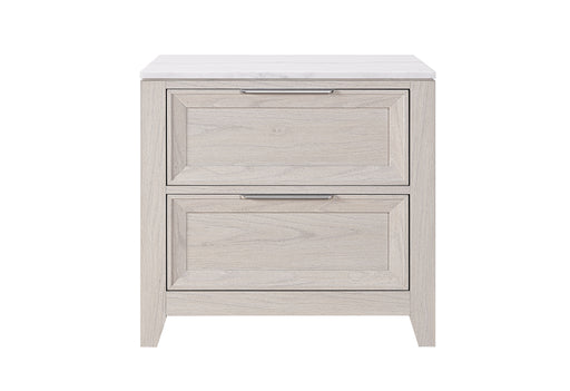 MARIAH BEIGE NIGHTSTAND - Home Furniture And More (Brentwood, MD)